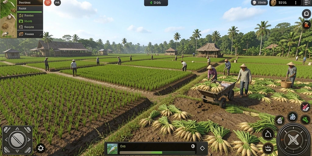 Momen seru saat berlomba di mode multiplayer.