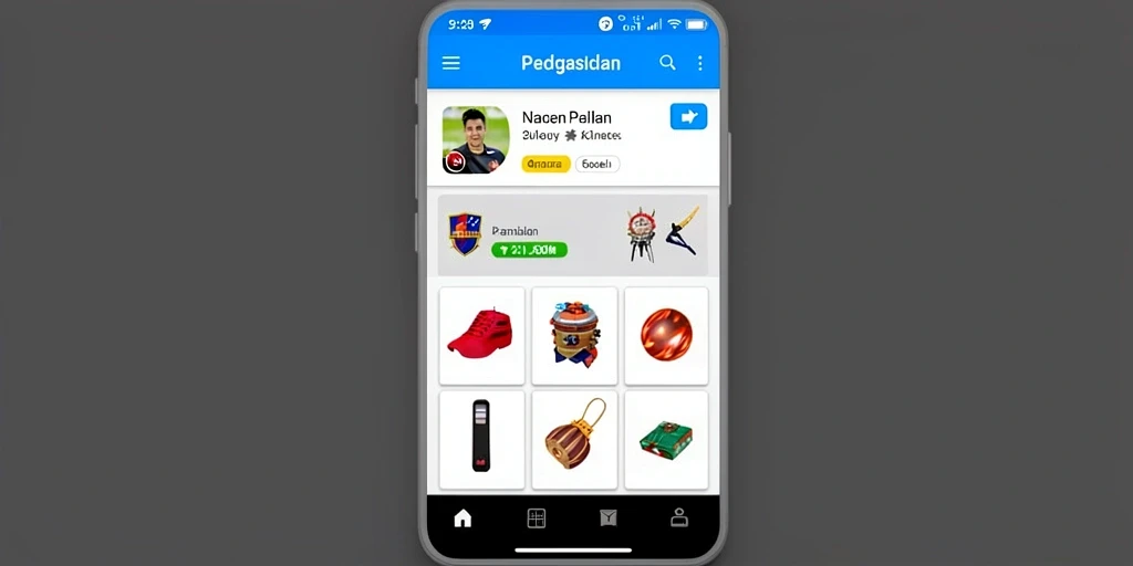 Gambar karakter utama dengan desain yang menarik.