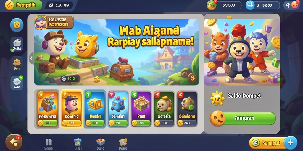 Bonus harian yang bisa didapatkan setiap waktu.