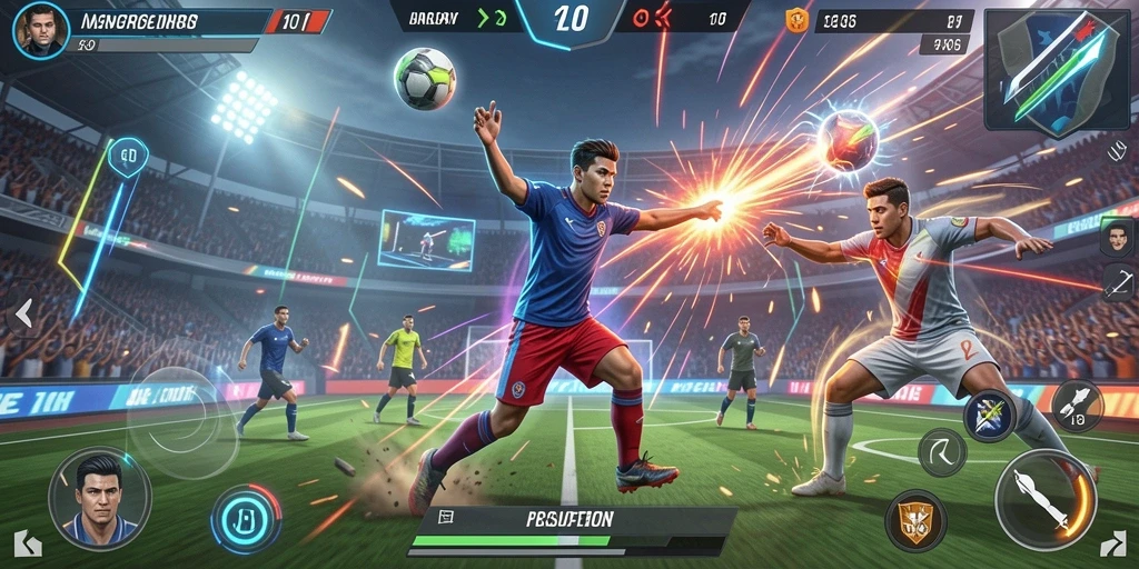 Level penuh tantangan dan rintangan seru.
