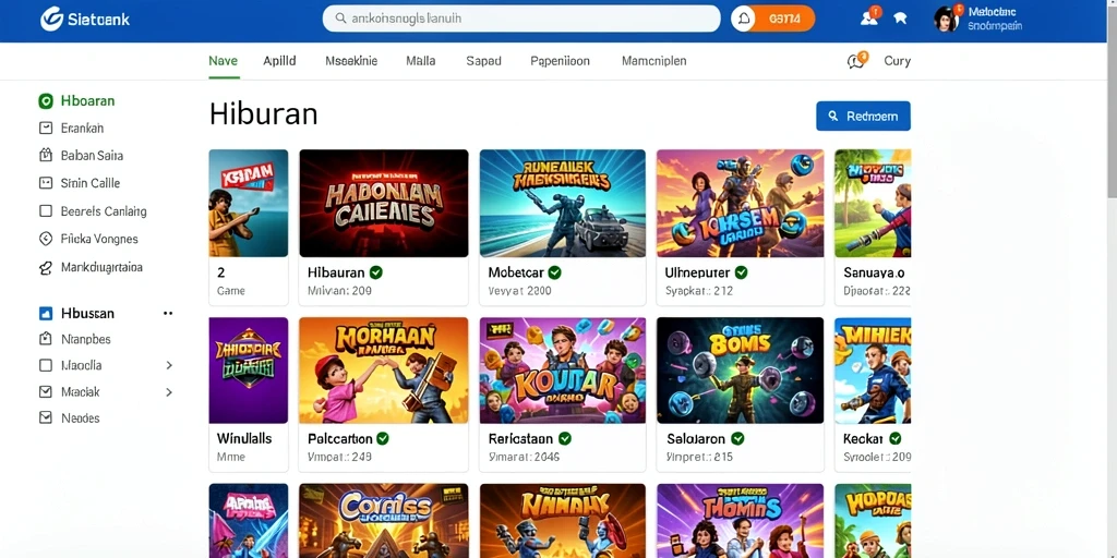 Tangkapan layar peta eksplorasi RPGAME.