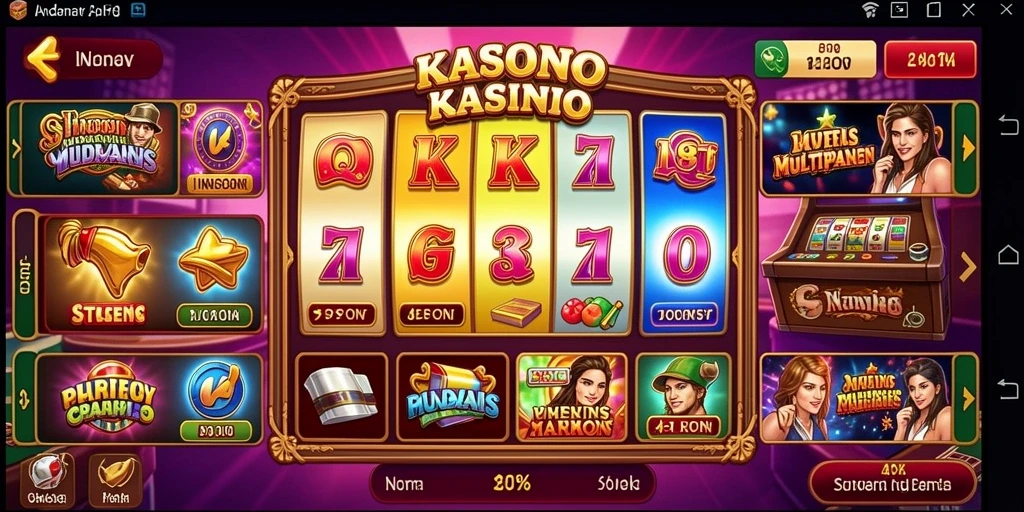 Screenshot aksi permainan yang mendebarkan.
